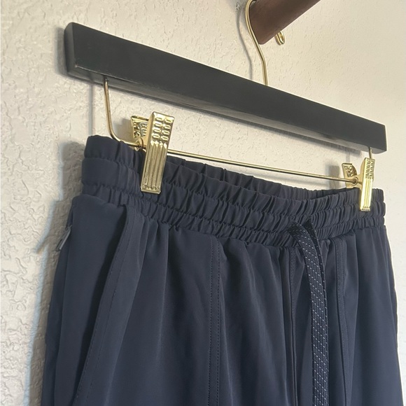 FLABETICS Men’s Navy Blue Drawstring Jogger Pants Lightweight Athletic - Picture 3 of 12